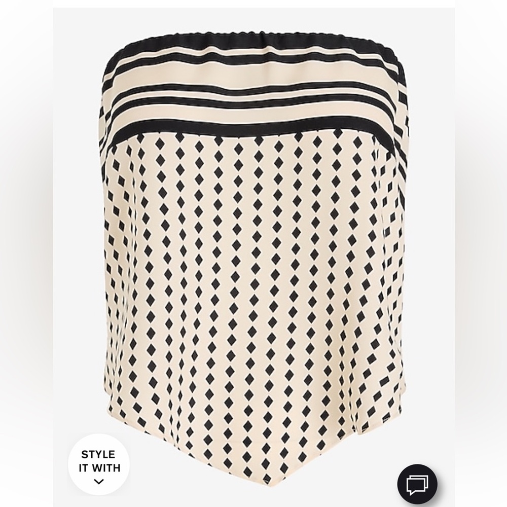 NWT- Brand New scarf tube top
